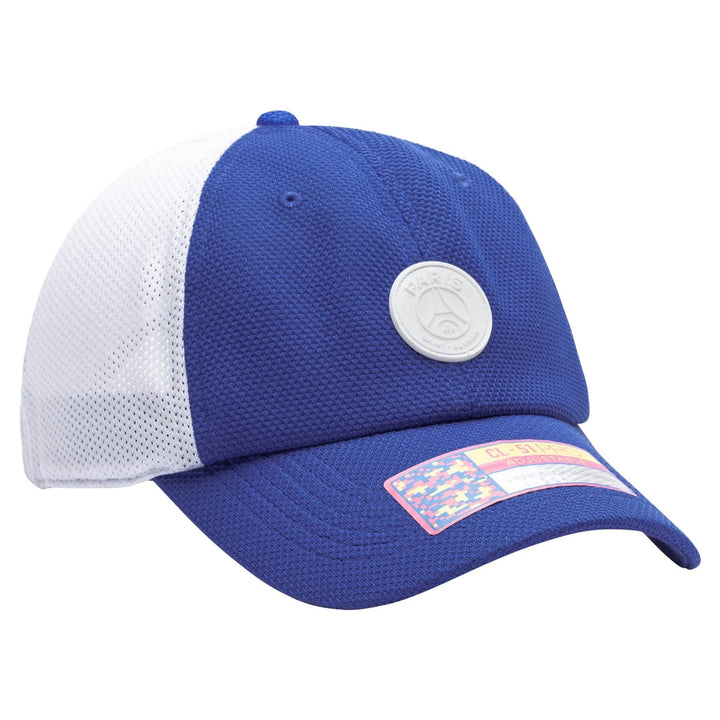 Fan Ink PSG Ace Classic Hat | Blue White Mesh Adjustable