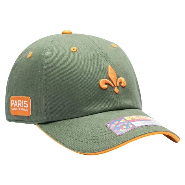 Fan Ink PSG Expedition Classic Hat | Green Orange Headwear