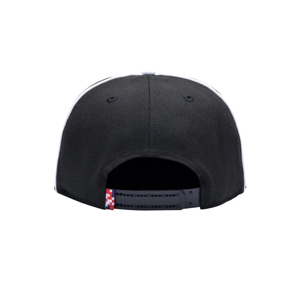 Fan Ink PSG Zero Snapback Hat | Black White Ligue 1 Headwear