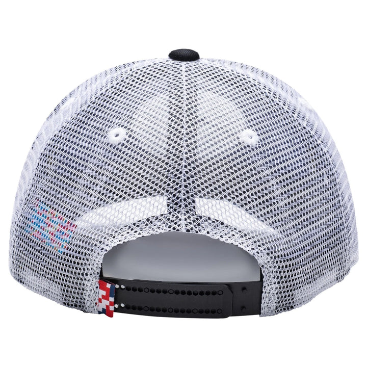 Fan Ink PSG Strike One8th Trucker Hat | Black White Red Ligue 1 Headwear