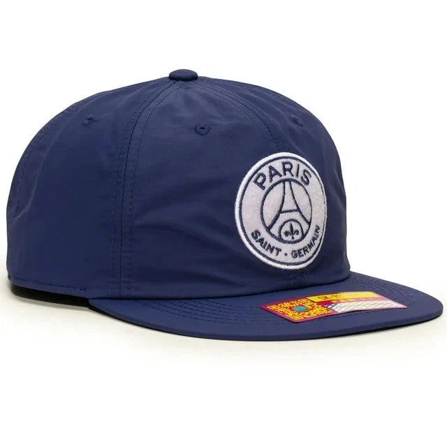 Fan Ink PSG Pipeline Adjustable Hat | Navy Blue Ligue 1 Headwear