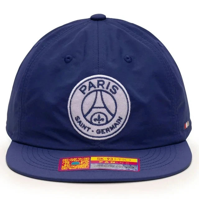 Fan Ink PSG Pipeline Adjustable Hat | Navy Blue Ligue 1 Headwear