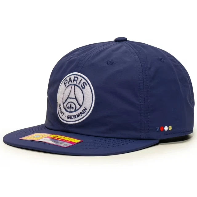 Fan Ink PSG Pipeline Adjustable Hat | Navy Blue Ligue 1 Headwear