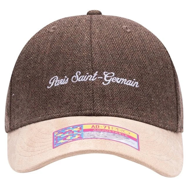Fan Ink PSG Noble Adjustable Hat | Brown Tan Ligue 1 Headwear